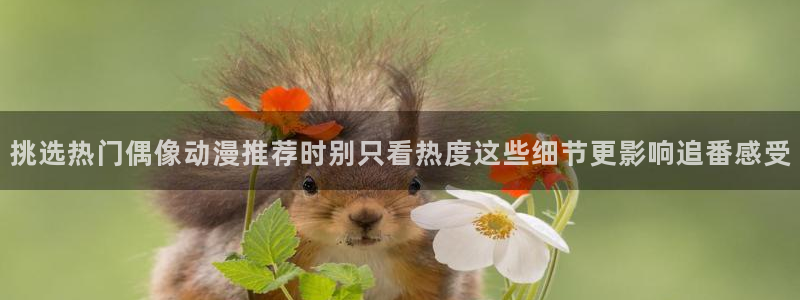 汗汗漫画精选大全:挑选热门偶像动漫推荐时别只看热度这些细节更影响追番感受配图